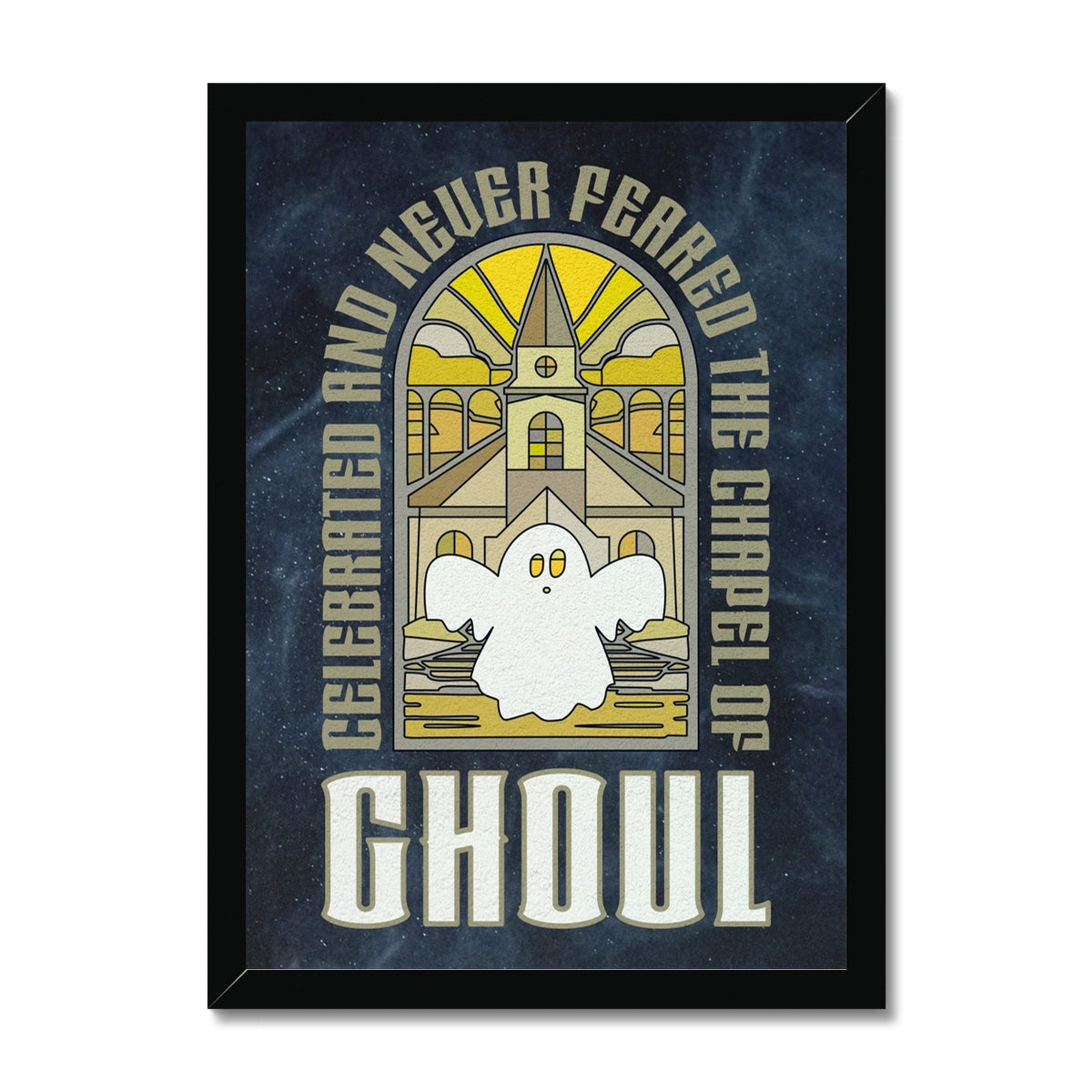 Chapel Of Ghoul Framed Print