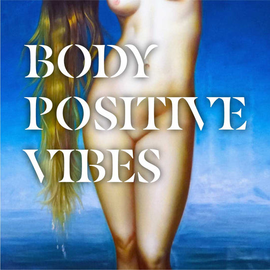 Body Positive Vibes Framed Print