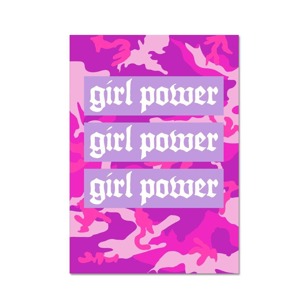 Girl Power Fine Art Print